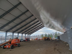 Featured image for “Scheels Athletic Complex – Installation of the Roof Membrane! – Sartell, MN”