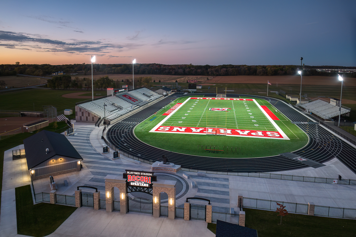 Blattner Stadium- ROCORI School Dist.