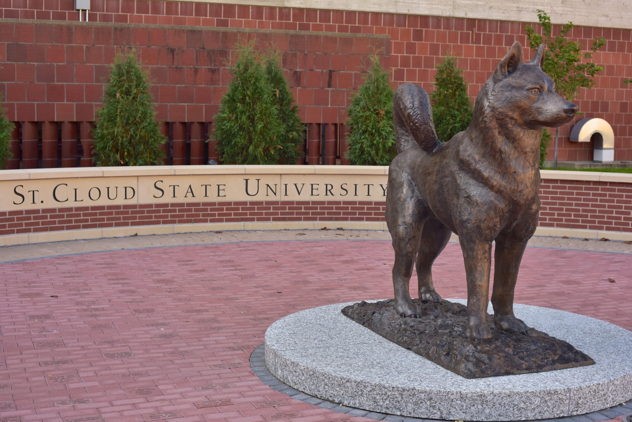 SCSU Husky Plaza